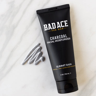 Charcoal Facial Moisturizer - Summit Rain | [BAD ACE]